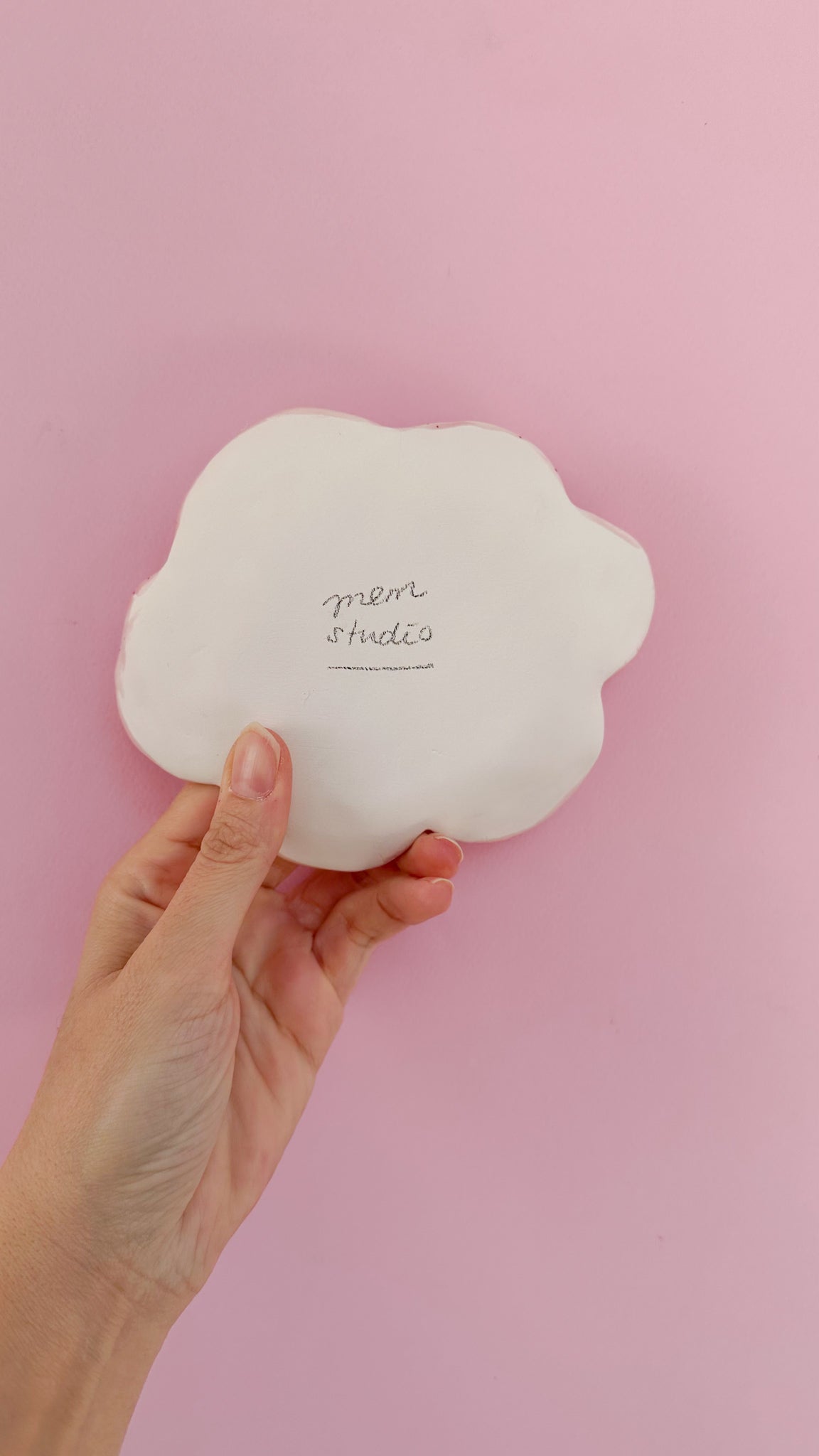 Pink Flower Spoon Rest