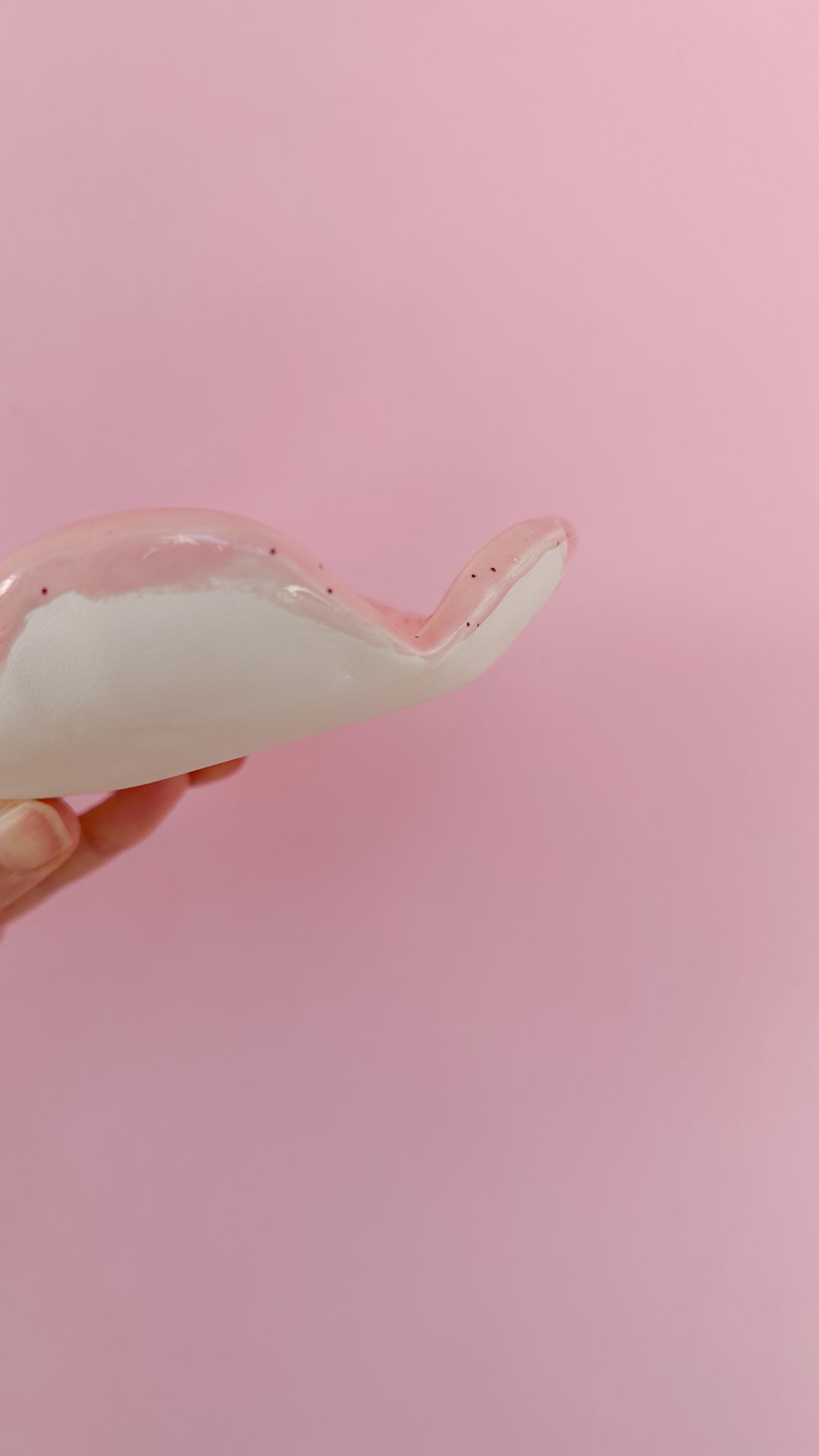 Pink Flower Spoon Rest