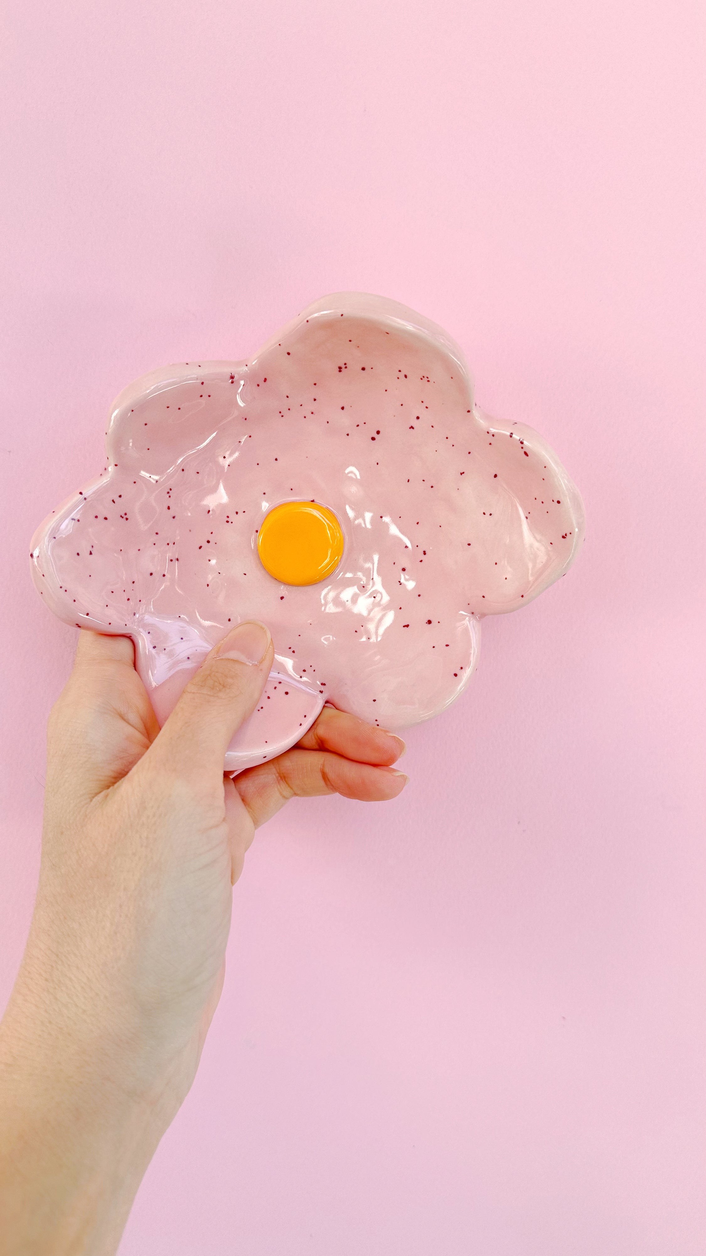 Pink Flower Spoon Rest