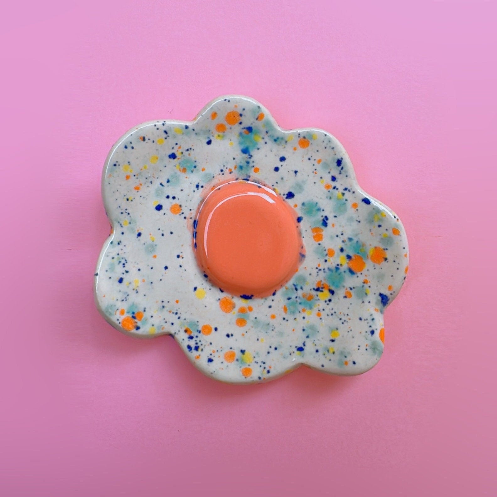 Splash Spoon Rest | Hand-made and Hand-shaped Ceramic | Unique Design Kitchenware