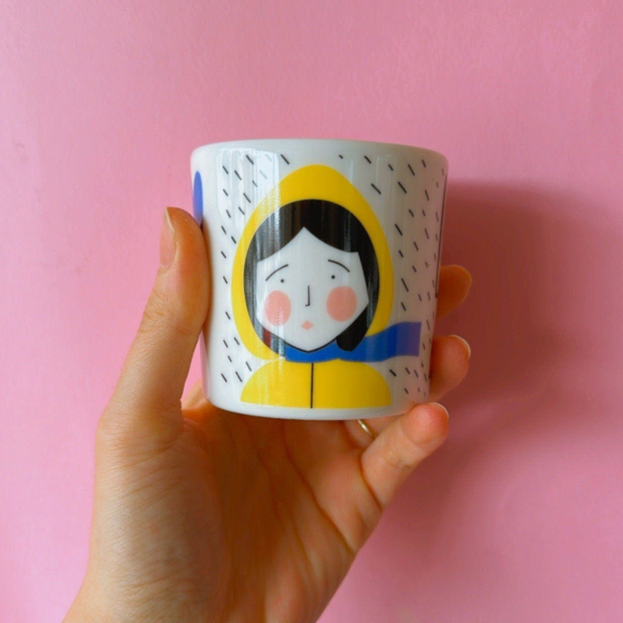 Londoner Porcelain Mug | Locals Collection London City Coffee Cup, Original Design Aesthetic Kitchenware