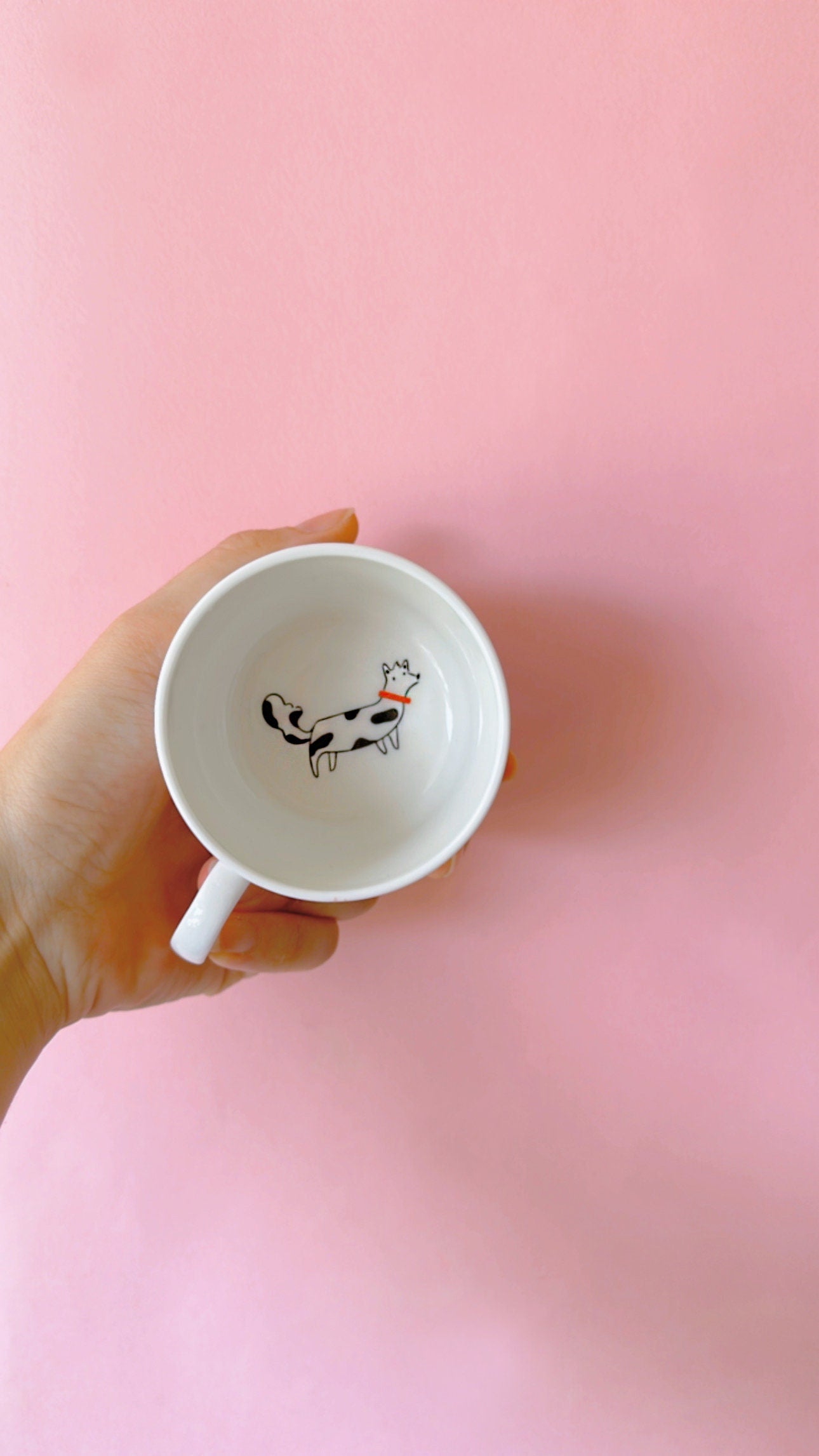 New Yorker Coffee/Tea Set | Fine Porcelain Unique Design Coffee Cup Set