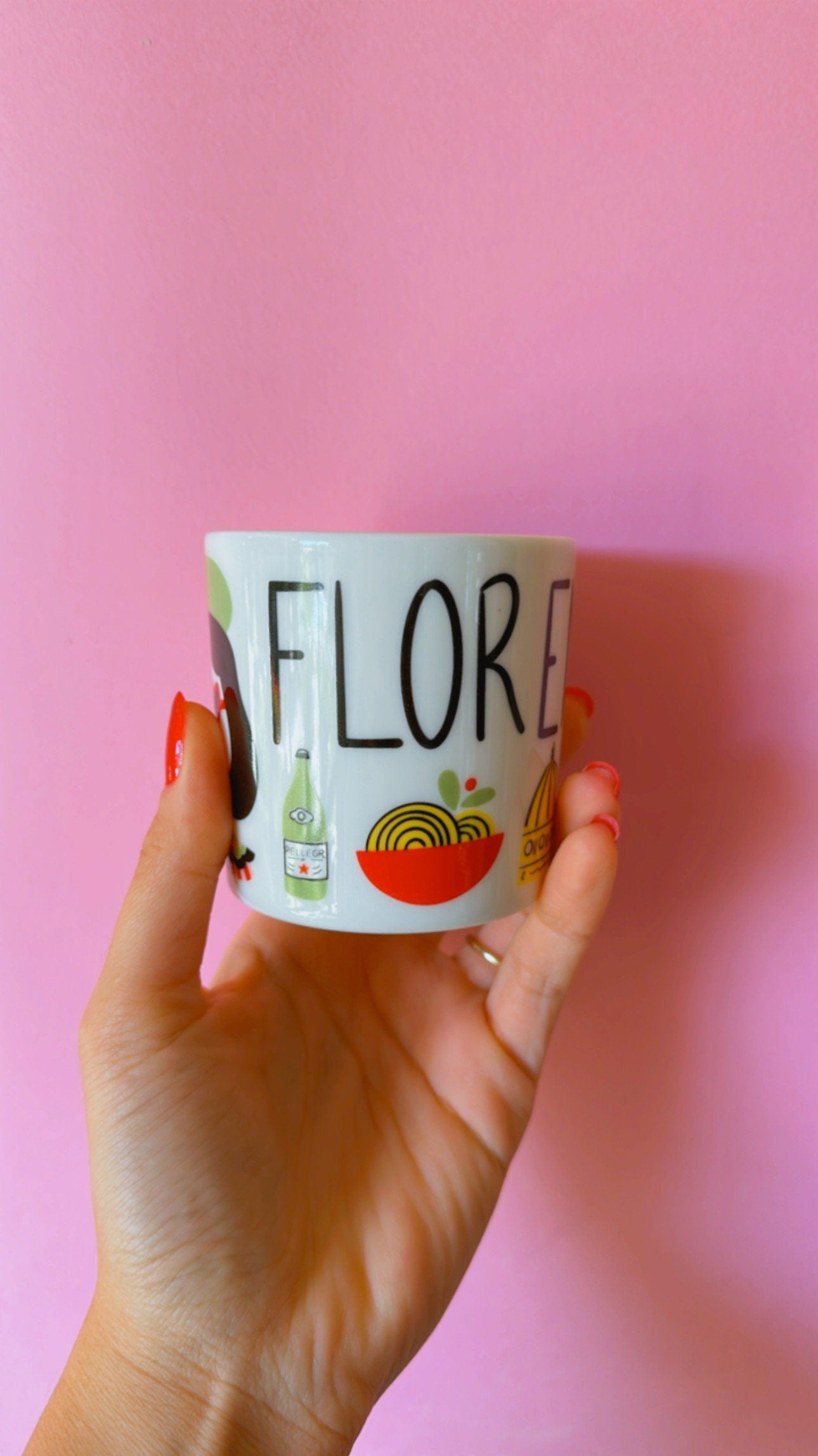 Florentine Fine Porcelain Mug
