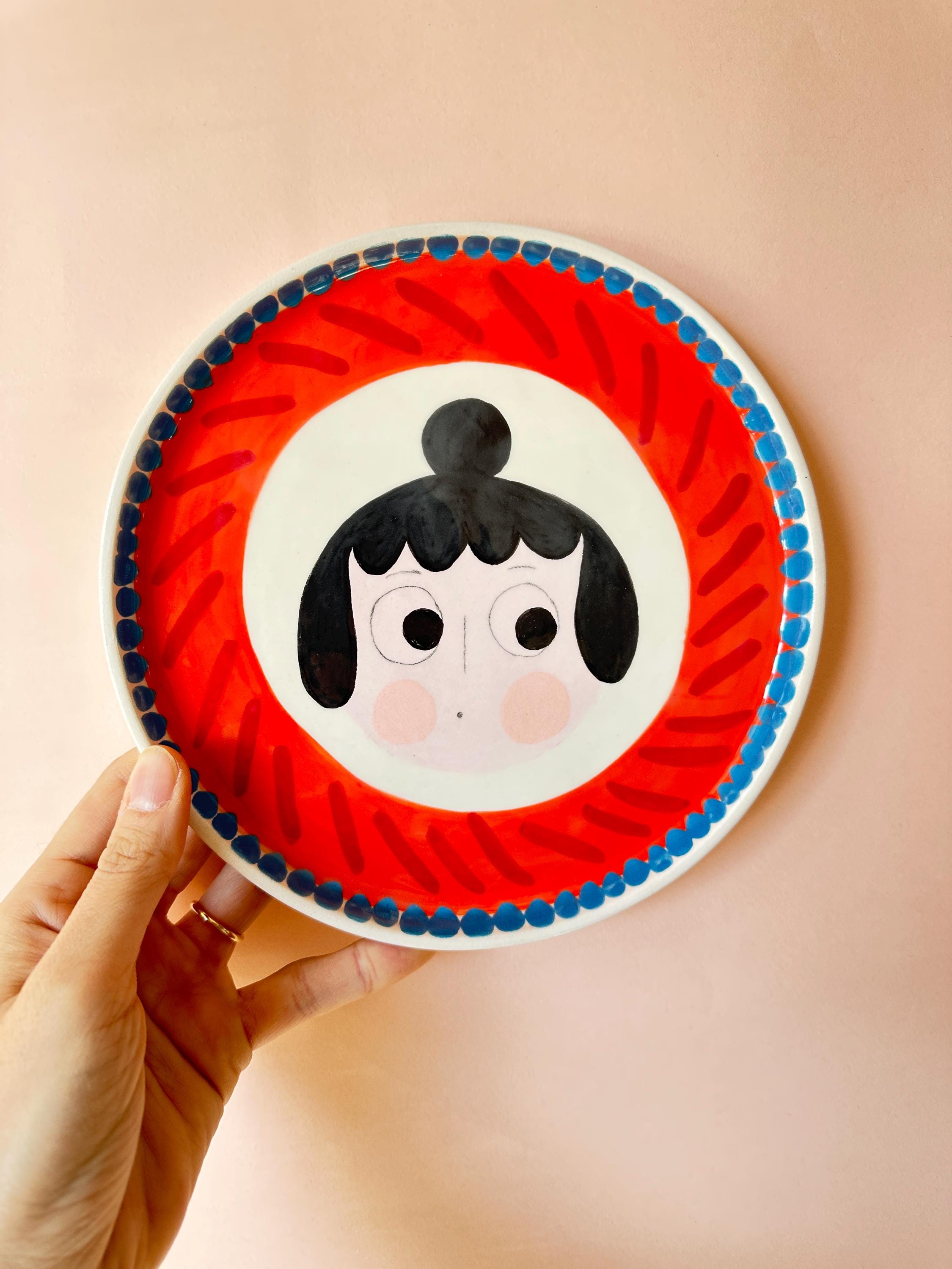 Bun Girl Tabak / / Duvar Dekoru
